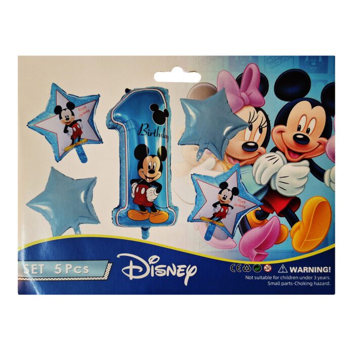 Mickey Mouse Theme Balloon – Blue Edition for Parties!