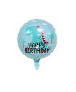 Round Dino Balloon – Dinosaur Party Fun!