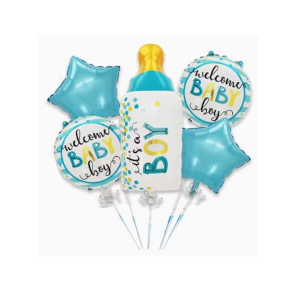 Welcome Baby Boy Foil Balloon for Heartfelt Celebrations