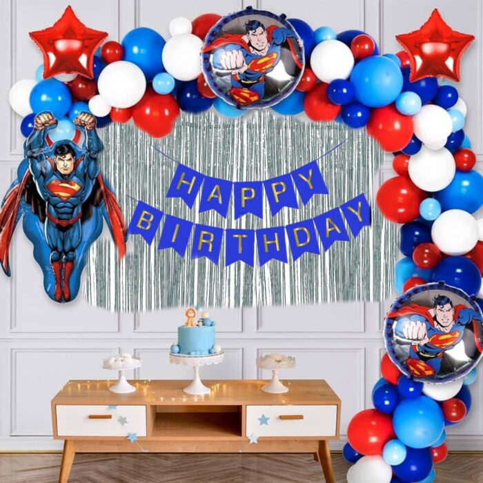 Superman Combo Pack Party Décor - 115 Pcs