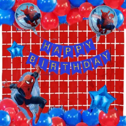 Spider-Man Budget-Friendly Party Décor - 59 Pcs